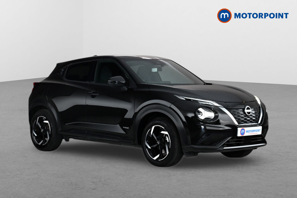Nissan Juke N-Connecta Automatic Petrol-Electric Hybrid SUV - Stock Number (1665482) - Drivers side front corner