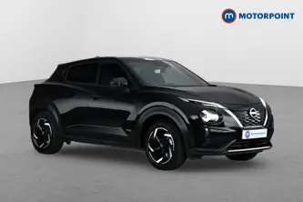 Nissan Juke N-Connecta Automatic Petrol-Electric Hybrid SUV - Stock Number (1665482) - Drivers side front corner