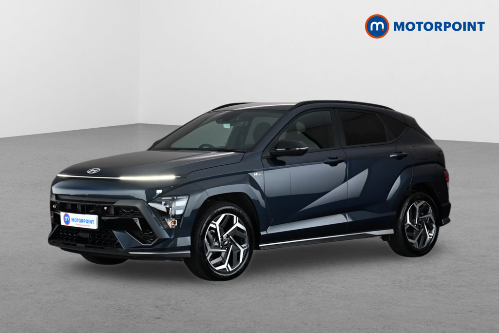Hyundai Kona N Line Automatic Petrol-Electric Hybrid SUV - Stock Number (1667239) - Passenger side front corner