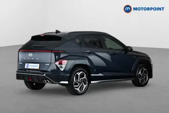 Hyundai Kona N Line Automatic Petrol-Electric Hybrid SUV - Stock Number (1667239) - Drivers side rear corner