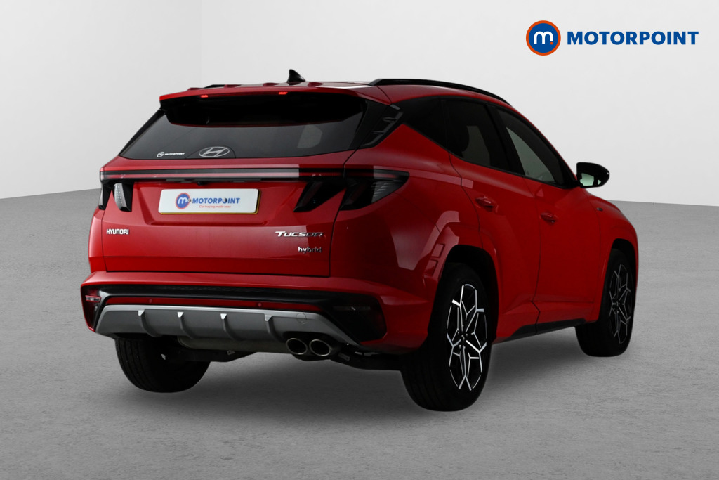 Hyundai Tucson N Line Automatic Petrol-Electric Hybrid SUV - Stock Number (1667605) - Drivers side rear corner