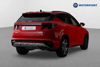 Hyundai Tucson N Line Automatic Petrol-Electric Hybrid SUV - Stock Number (1667605) - Drivers side rear corner