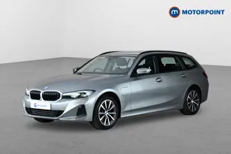 BMW 3 Series Sport Automatic Petrol Plug-In Hybrid Estate - Stock Number (1667663) - Passenger side front corner