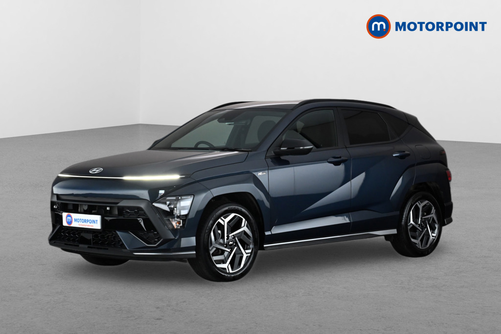 Hyundai Kona N Line Automatic Petrol-Electric Hybrid SUV - Stock Number (1667980) - Passenger side front corner