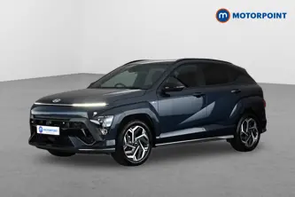 Hyundai Kona N Line Automatic Petrol-Electric Hybrid SUV - Stock Number (1667980) - Passenger side front corner