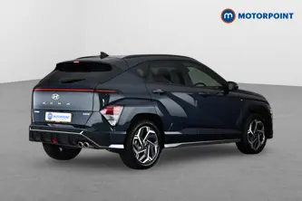 Hyundai Kona N Line Automatic Petrol-Electric Hybrid SUV - Stock Number (1667980) - Drivers side rear corner