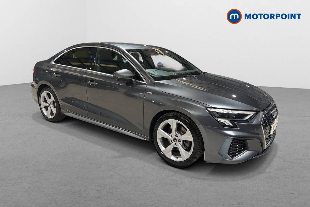 Audi A3 S Line Automatic Petrol Saloon - Stock Number (1668299) - Drivers side front corner