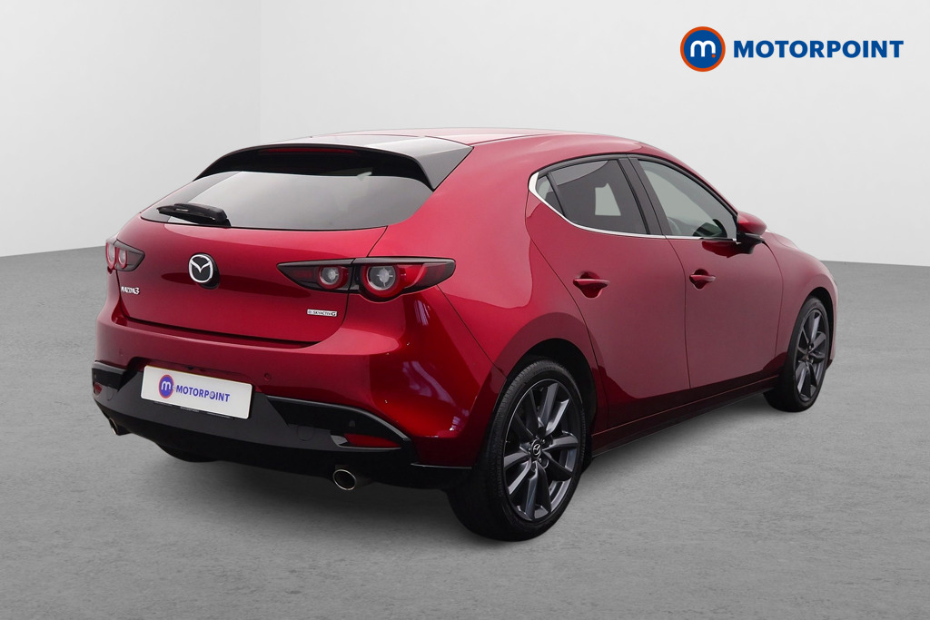 Mazda 3 Exclusive-Line Manual Petrol Hatchback - Stock Number (1656101) - Drivers side rear corner