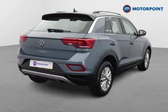 Volkswagen T-Roc Life Manual Petrol SUV - Stock Number (1659420) - Drivers side rear corner