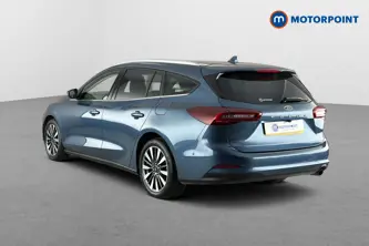 Ford Focus Titanium X Automatic Petrol Estate - Stock Number (1660799) - Drivers side rear corner