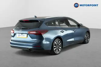 Ford Focus Titanium X Automatic Petrol Estate - Stock Number (1660799) - Passenger side rear corner