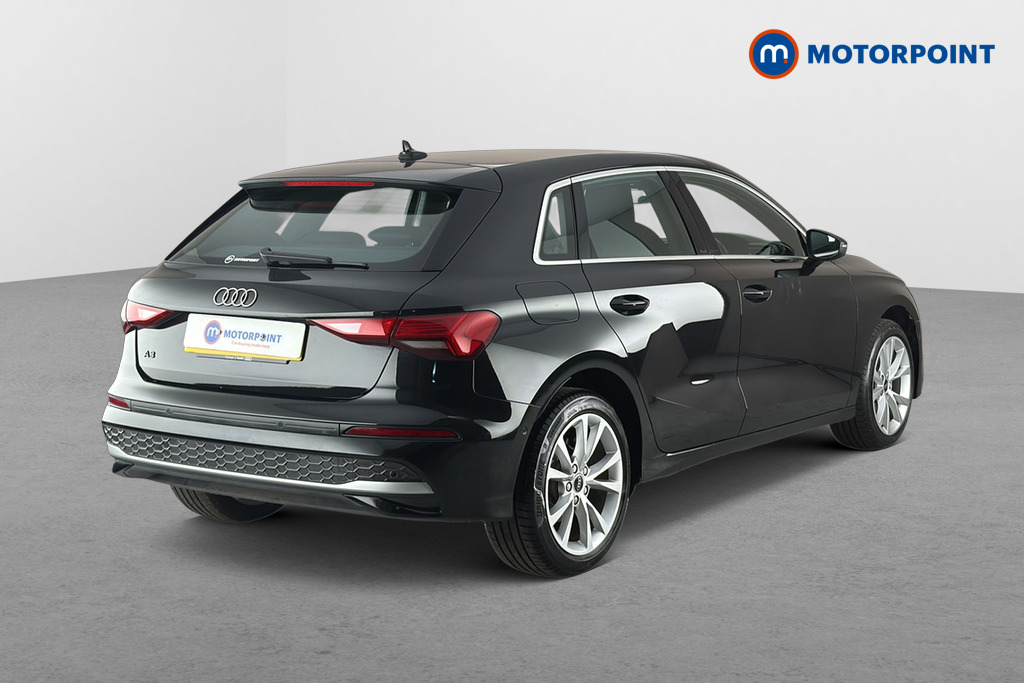 Audi A3 Sport Automatic Petrol Hatchback - Stock Number (1661661) - Passenger side rear corner