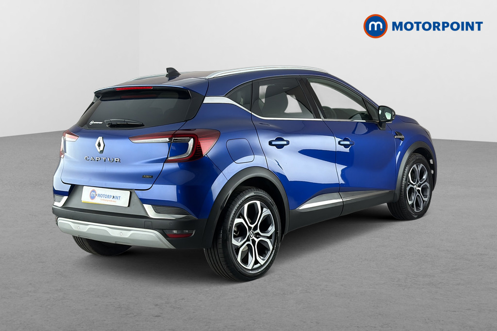 Renault Captur Techno Automatic Petrol-Electric Hybrid SUV - Stock Number (1661903) - Passenger side rear corner