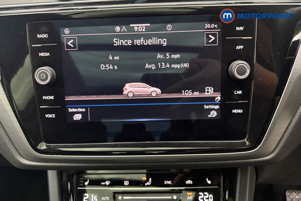 Volkswagen Touran Match Automatic Petrol People Carrier - Stock Number (1665246) - 10th supplementary image