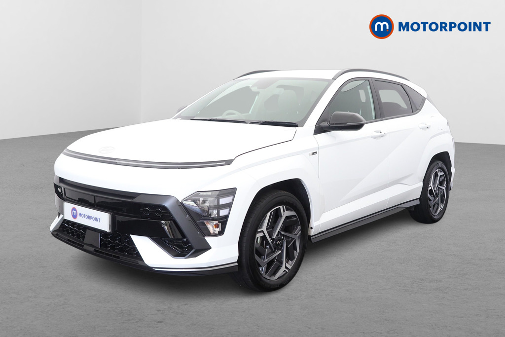 Hyundai Kona N Line Automatic Petrol-Electric Hybrid SUV - Stock Number (1666280) - Passenger side front corner