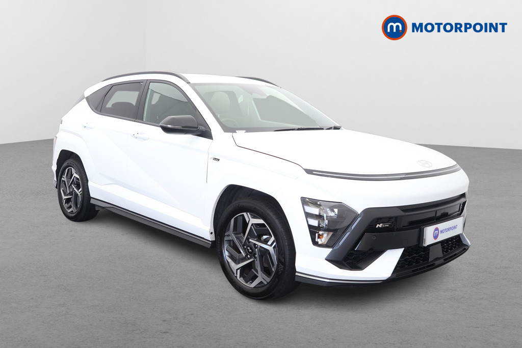 Hyundai Kona N Line Automatic Petrol-Electric Hybrid SUV - Stock Number (1666280) - Drivers side front corner