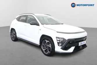 Hyundai Kona N Line Automatic Petrol-Electric Hybrid SUV - Stock Number (1666280) - Drivers side front corner