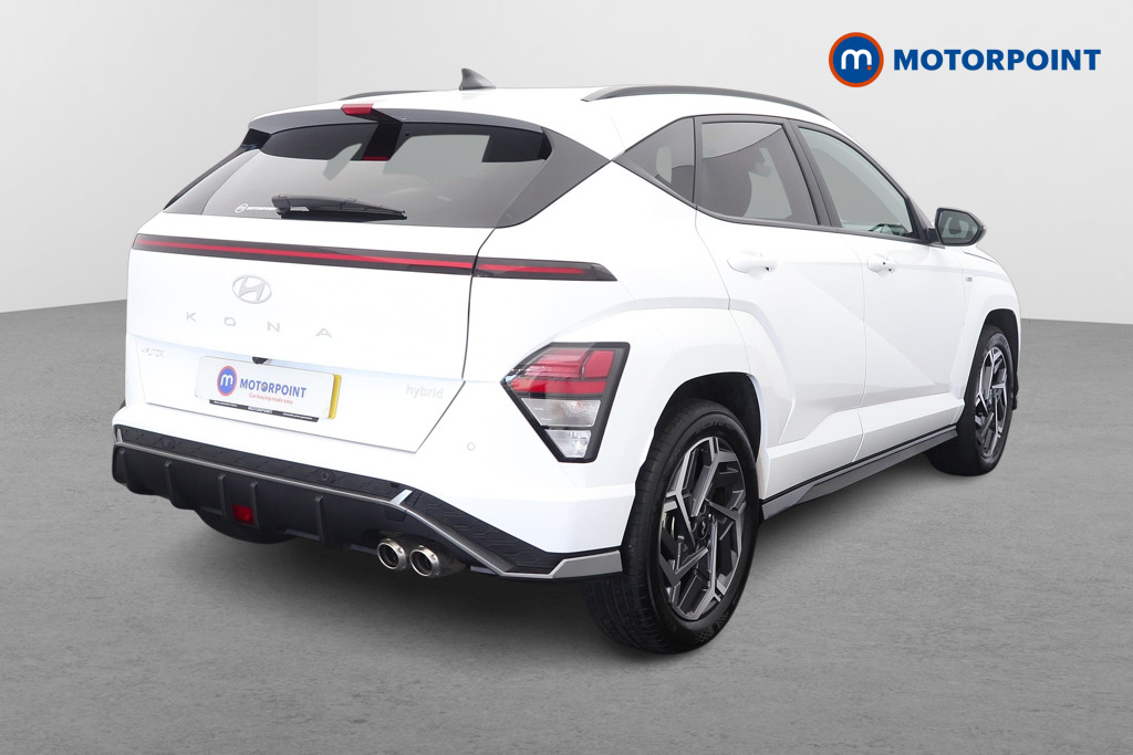 Hyundai Kona N Line Automatic Petrol-Electric Hybrid SUV - Stock Number (1666280) - Drivers side rear corner