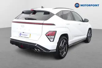 Hyundai Kona N Line Automatic Petrol-Electric Hybrid SUV - Stock Number (1666280) - Drivers side rear corner