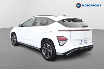Hyundai Kona N Line Automatic Petrol-Electric Hybrid SUV - Stock Number (1666280) - Passenger side rear corner