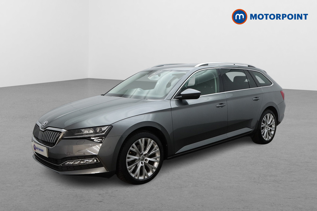 Skoda Superb Se L Automatic Petrol Plug-In Hybrid Estate - Stock Number (1666770) - Passenger side front corner