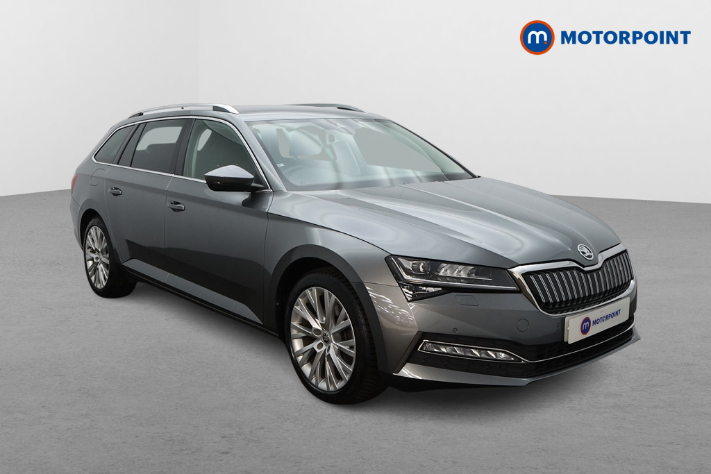Skoda Superb Se L Automatic Petrol Plug-In Hybrid Estate - Stock Number (1666770) - Drivers side front corner