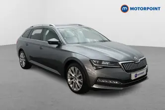 Skoda Superb Se L Automatic Petrol Plug-In Hybrid Estate - Stock Number (1666770) - Drivers side front corner