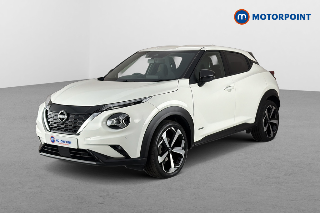 Nissan Juke Tekna Automatic Petrol-Electric Hybrid SUV - Stock Number (1667215) - Passenger side front corner