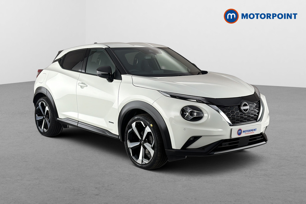 Nissan Juke Tekna Automatic Petrol-Electric Hybrid SUV - Stock Number (1667215) - Drivers side front corner