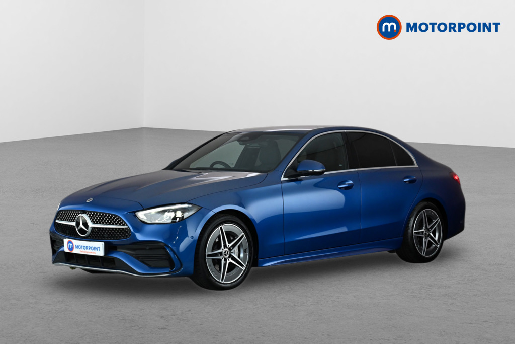 Mercedes-Benz C Class Amg Line Automatic Diesel Saloon - Stock Number (1667865) - Passenger side front corner