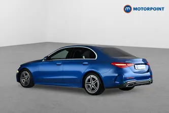Mercedes-Benz C Class Amg Line Automatic Diesel Saloon - Stock Number (1667865) - Passenger side rear corner