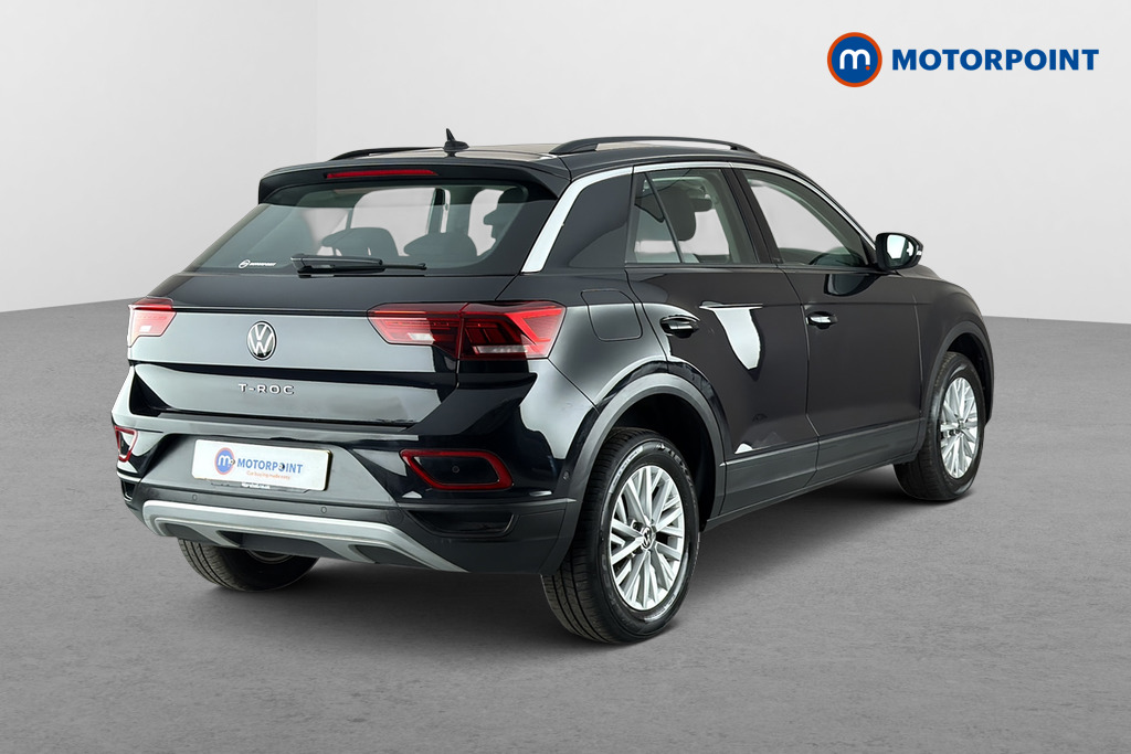 Volkswagen T-Roc Life Manual Petrol SUV - Stock Number (1668453) - Passenger side rear corner
