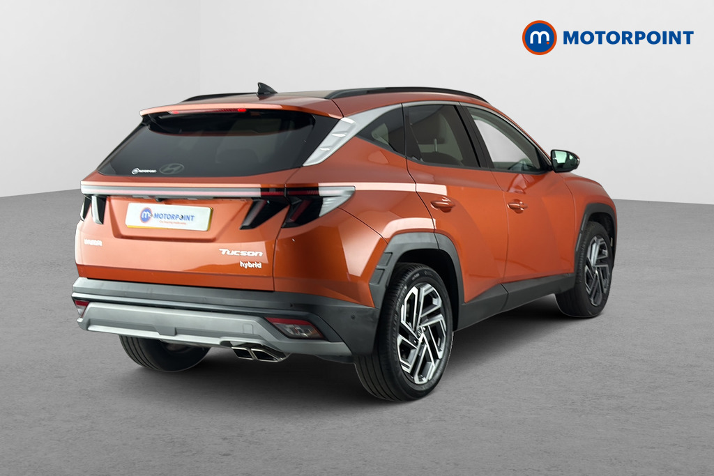 Hyundai Tucson Ultimate Automatic Petrol-Electric Hybrid SUV - Stock Number (1669294) - Passenger side rear corner