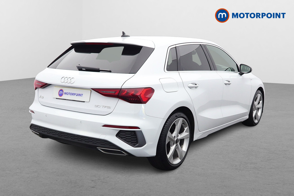 Audi A3 S Line Automatic Petrol Hatchback - Stock Number (1653906) - Drivers side rear corner