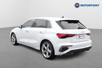 Audi A3 S Line Automatic Petrol Hatchback - Stock Number (1653906) - Passenger side rear corner
