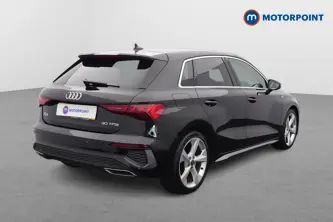 Audi A3 S Line Automatic Petrol Hatchback - Stock Number (1657915) - Drivers side rear corner