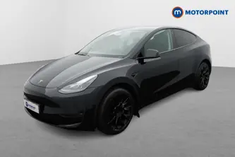 Tesla Model Y Long Range Automatic Electric SUV - Stock Number (1658330) - Passenger side front corner