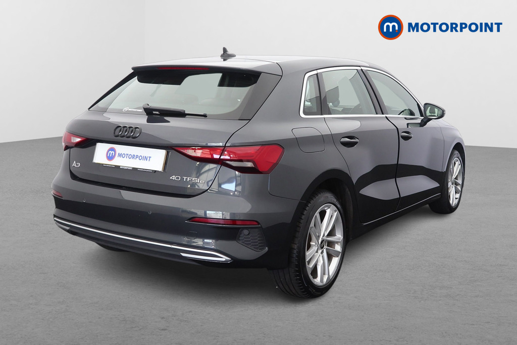Audi A3 Sport Automatic Petrol Plug-In Hybrid Hatchback - Stock Number (1662971) - Drivers side rear corner