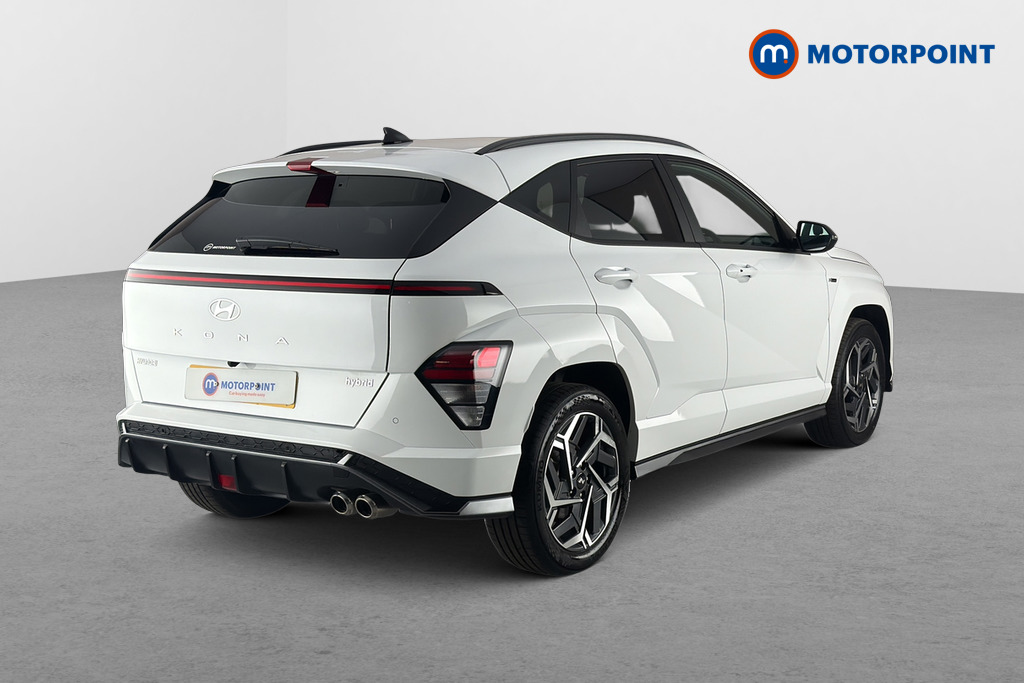 Hyundai Kona N Line Automatic Petrol-Electric Hybrid SUV - Stock Number (1666281) - Passenger side rear corner