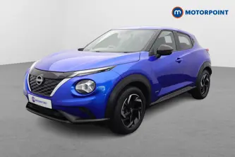 Nissan Juke N-Connecta Automatic Petrol-Electric Hybrid SUV - Stock Number (1666955) - Passenger side front corner