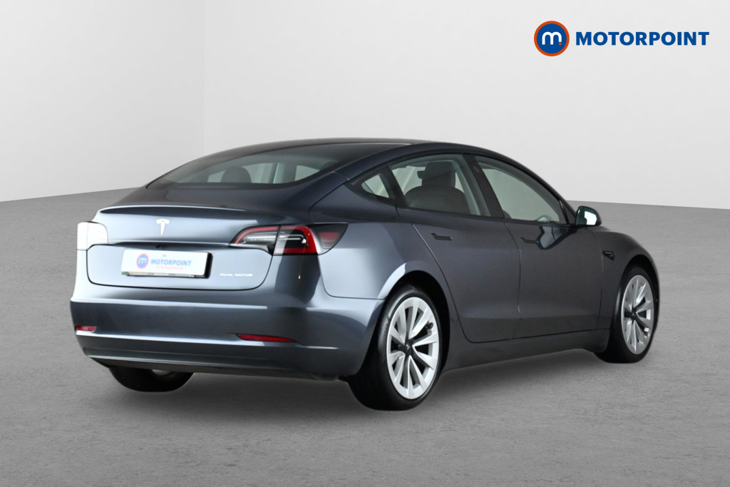 Tesla Model 3 Long Range Automatic Electric Saloon - Stock Number (1668097) - Drivers side rear corner