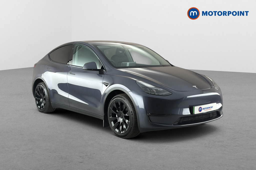 Tesla Model Y Long Range Automatic Electric SUV - Stock Number (1668429) - Drivers side front corner