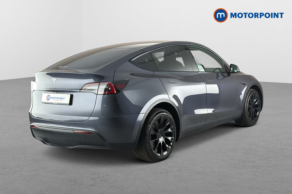 Tesla Model Y Long Range Automatic Electric SUV - Stock Number (1668429) - Passenger side rear corner