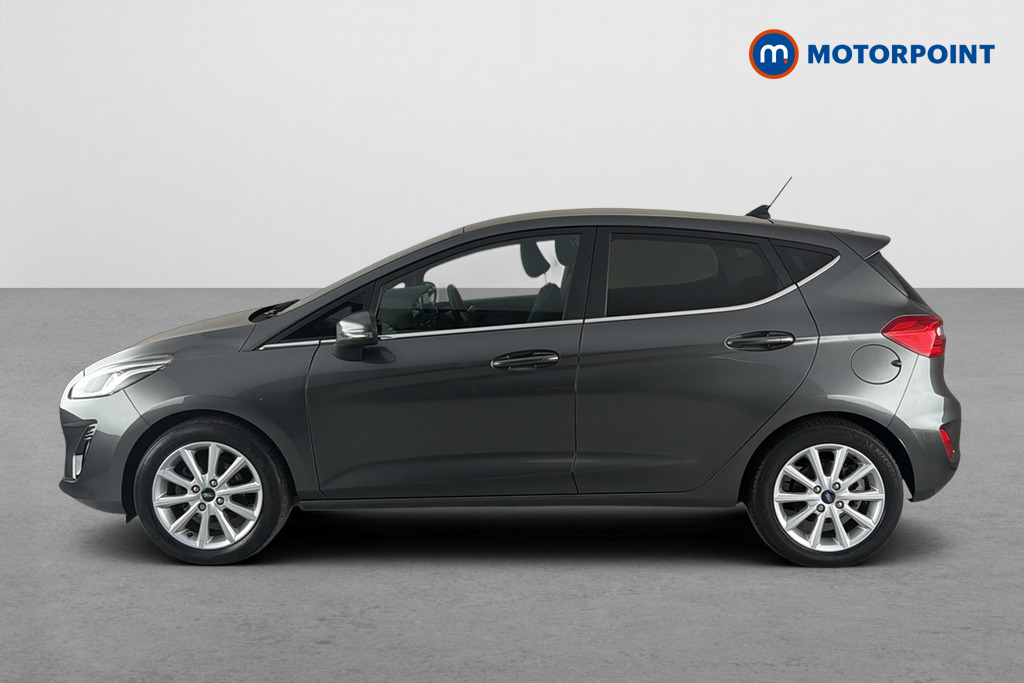 Ford Fiesta Titanium Manual Petrol Hatchback - Stock Number (1668549) - Drivers side