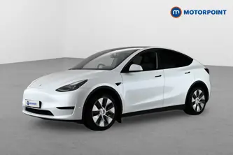 Tesla Model Y Long Range Automatic Electric SUV - Stock Number (1668898) - Passenger side front corner