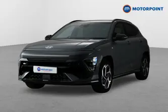 Hyundai Kona N Line Automatic Petrol-Electric Hybrid SUV - Stock Number (1668985) - Passenger side front corner