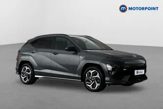 Hyundai Kona N Line Automatic Petrol-Electric Hybrid SUV - Stock Number (1668985) - Drivers side front corner