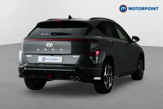 Hyundai Kona N Line Automatic Petrol-Electric Hybrid SUV - Stock Number (1668985) - Drivers side rear corner