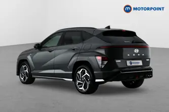 Hyundai Kona N Line Automatic Petrol-Electric Hybrid SUV - Stock Number (1668985) - Passenger side rear corner