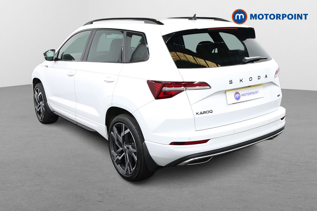 Skoda Karoq Sportline Automatic Diesel SUV - Stock Number (1669077) - Passenger side rear corner